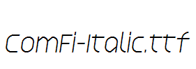 ComFi-Italic.ttf