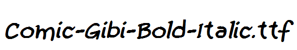 Comic-Gibi-Bold-Italic.ttf