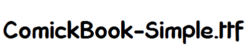 ComickBook-Simple.ttf