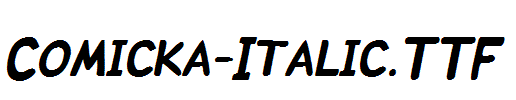 Comicka-Italic.ttf