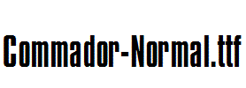 Commador-Normal.ttf