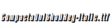 CompactaOnlShaDReg-Italic.ttf