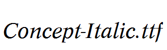 Concept-Italic.ttf