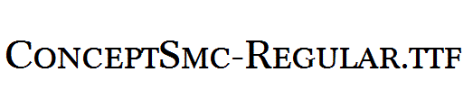 ConceptSmc-Regular.ttf