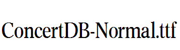 ConcertDB-Normal.ttf