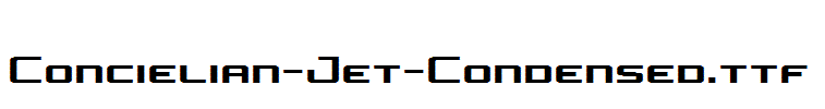 Concielian-Jet-Condensed.ttf