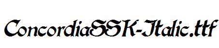 ConcordiaSSK-Italic.ttf