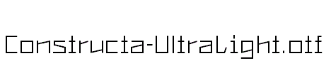 Constructa-UltraLight.otf