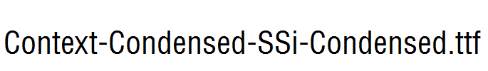 Context-Condensed-SSi-Condensed.ttf
