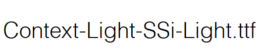 Context-Light-SSi-Light.ttf