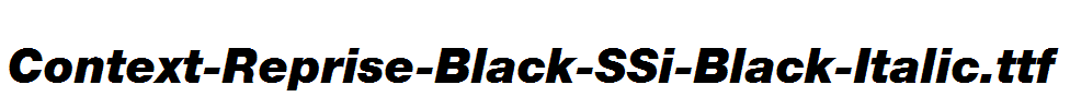 Context-Reprise-Black-SSi-Black-Italic.ttf