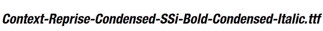 Context-Reprise-Condensed-SSi-Bold-Condensed-Italic.ttf