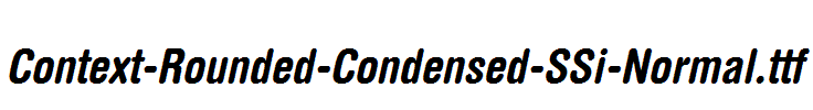 Context-Rounded-Condensed-SSi-Normal.ttf