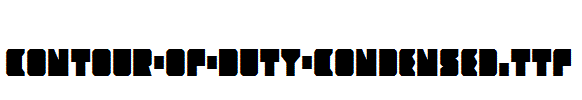 Contour-of-Duty-Condensed.ttf