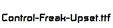 Control-Freak-Upset.ttf