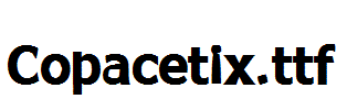 Copacetix.ttf