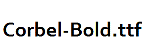 Corbel-Bold.ttf