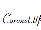 Coronet.ttf