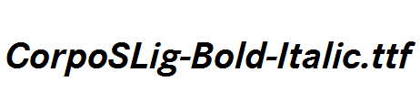 CorpoSLig-Bold-Italic.ttf