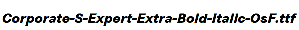 Corporate-S-Expert-Extra-Bold-Italic-OsF.ttf