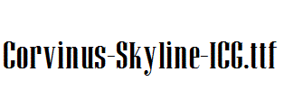 Corvinus-Skyline-ICG.ttf