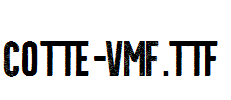 Cotte-VMF.ttf
