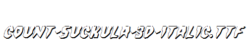 Count-Suckula-3D-Italic.ttf