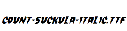 Count-Suckula-Italic.ttf