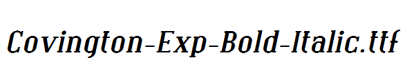 Covington-Exp-Bold-Italic.ttf
