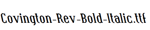 Covington-Rev-Bold-Italic.ttf