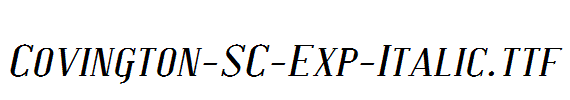 Covington-SC-Exp-Italic.ttf