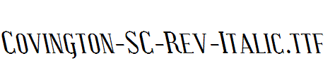 Covington-SC-Rev-Italic.ttf