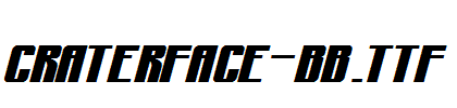 CraterFace-BB.ttf