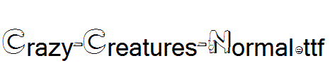 Crazy-Creatures-Normal.ttf