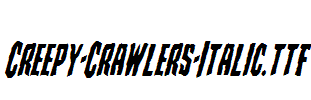 Creepy-Crawlers-Italic.ttf