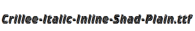 Crillee-Italic-Inline-Shad-Plain.ttf