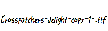 Crosspatchers-delight-copy-1-.ttf