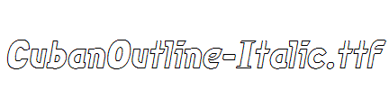 CubanOutline-Italic.ttf