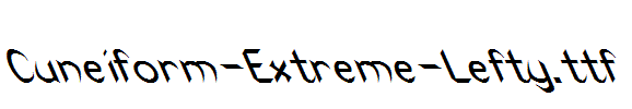 Cuneiform-Extreme-Lefty.ttf