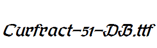 Curfract-51-DB.ttf