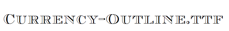 Currency-Outline.ttf