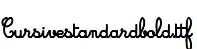 Cursivestandardbold.ttf