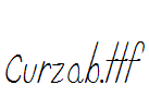Curzab.ttf