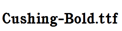 Cushing-Bold.ttf