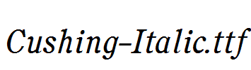 Cushing-Italic.ttf