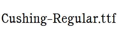 Cushing-Regular.ttf