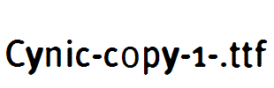 Cynic-copy-1-.ttf