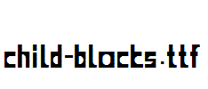 child-blocks.ttf