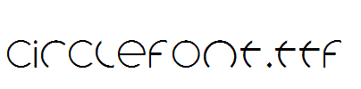 circlefont.ttf