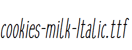 cookies-milk-Italic.ttf